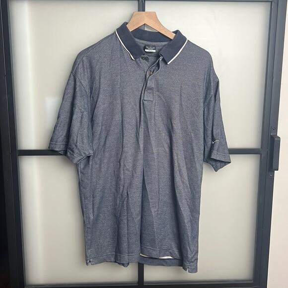 Men's Nike Golf Dry Fit Navy Polo Size XL - Picture 1 of 6